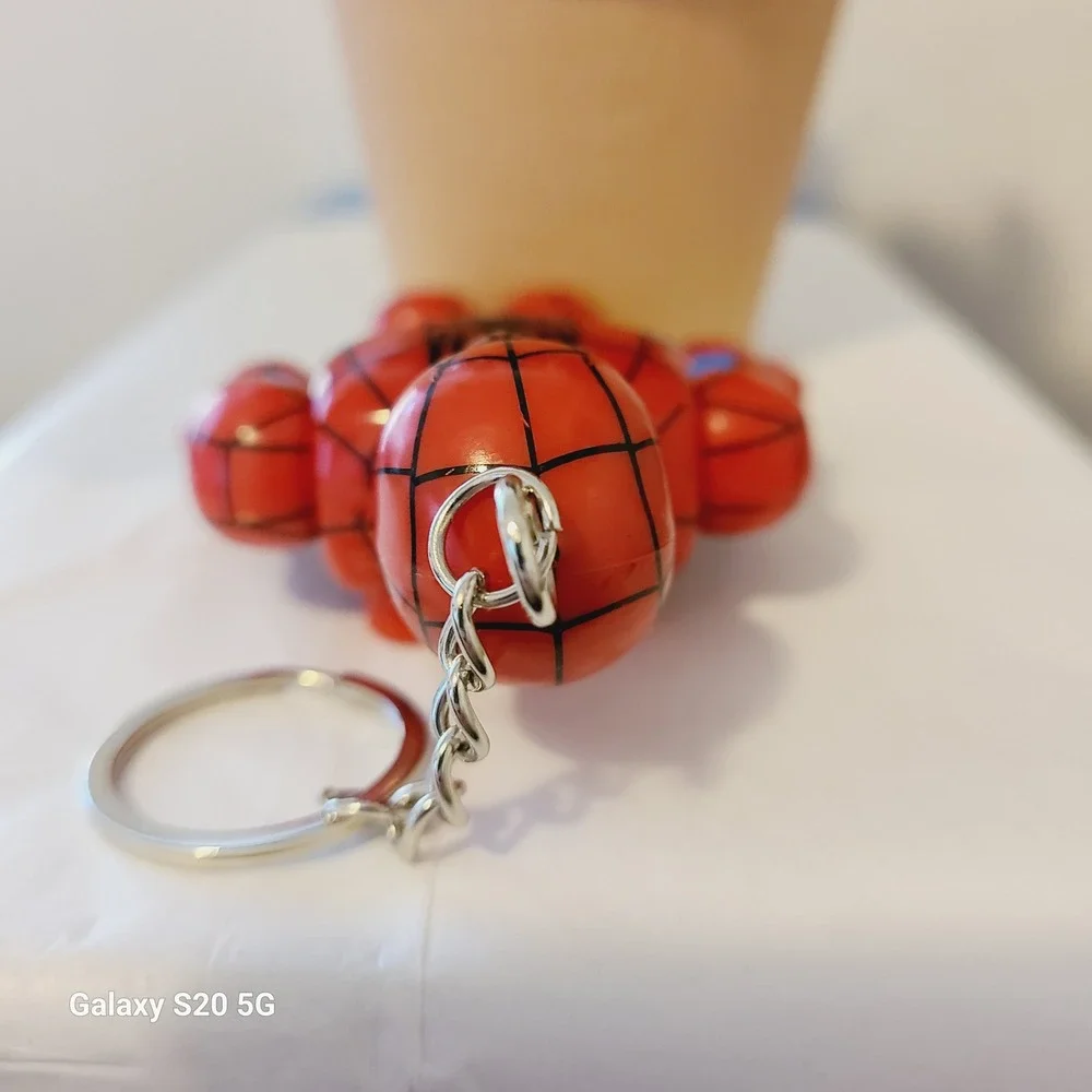 Marvel Spider-Man Keychain Figure, Collectible Kids Toy Keyring‎